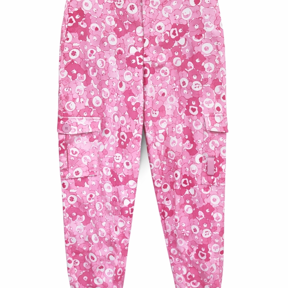 Women's Care Bears Cargo Joggers, Blackmilk Size 14, NWOT